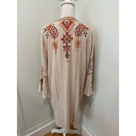 Johnny Was Workshop Kirpa Circle Sleeve Dress - Picture 7 of 7